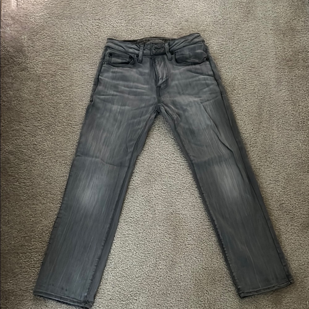 American Eagle Outfitters Gray Straight Jeans